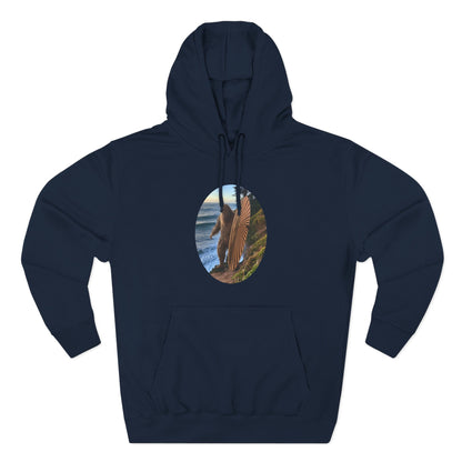 Ventana Real Surfsquatch Unisex - Pull-Over Cotton Blend Fleece Hoodie