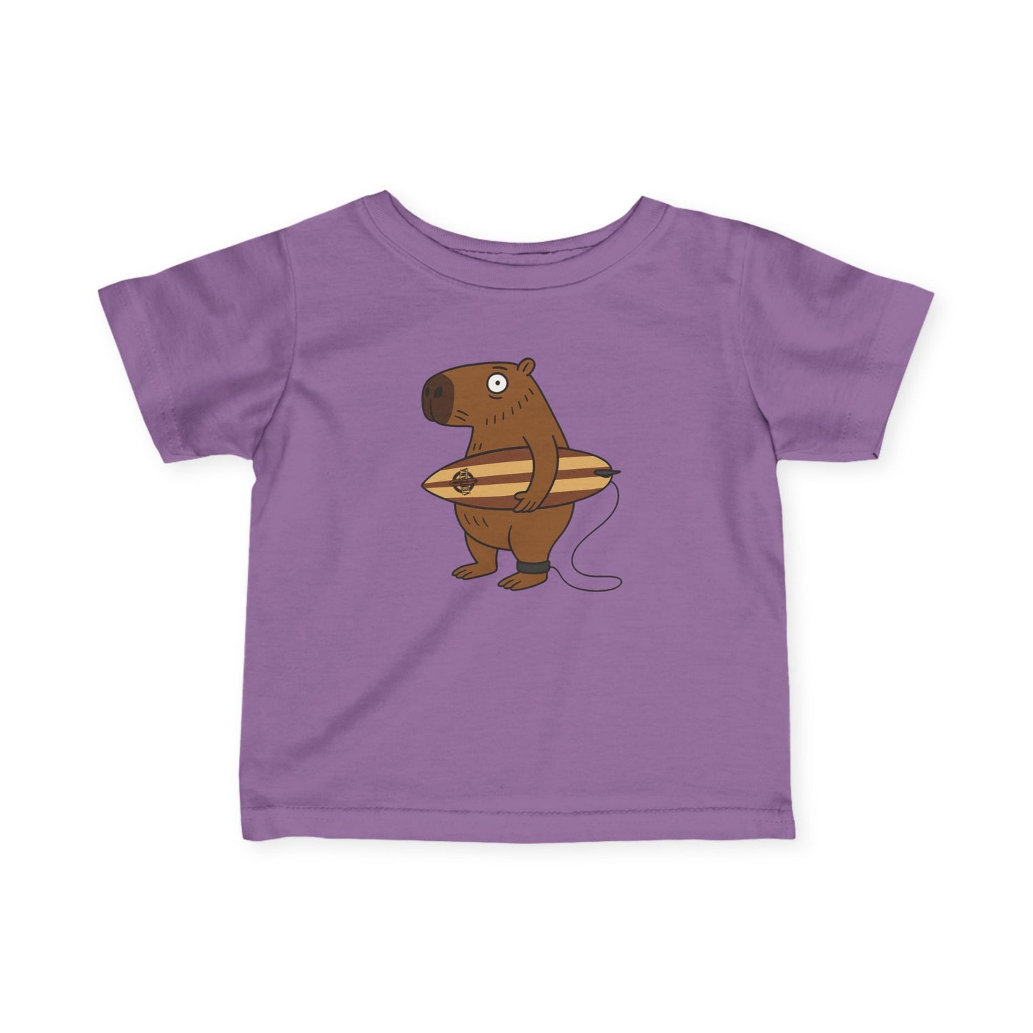 Capybara Surfer - Infant 100% Cotton T-Shirt