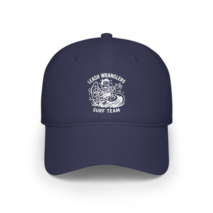 Leash Wranglers Surf Team Unisex - 100% Cotton Baseball Cap
