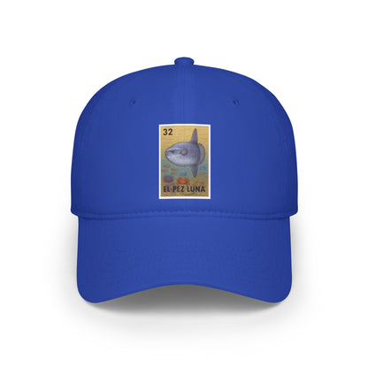Sunfish Lotería Unisex - 100% Cotton Baseball Cap (El Pez Luna)
