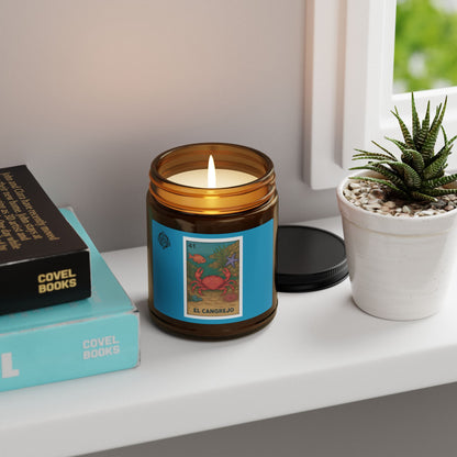 Crab Lotería - Scented Soy Candle (El Cangrejo)