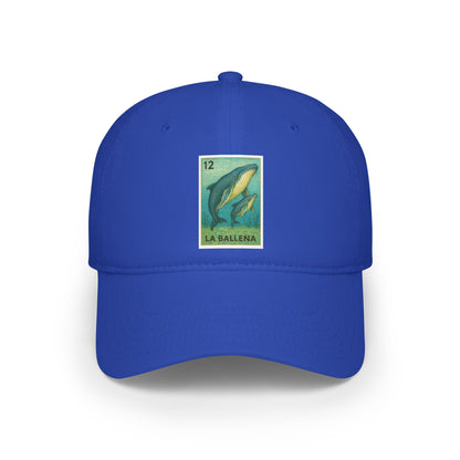 Whale Lotería Unisex - 100% Cotton Baseball Cap (La Ballena)