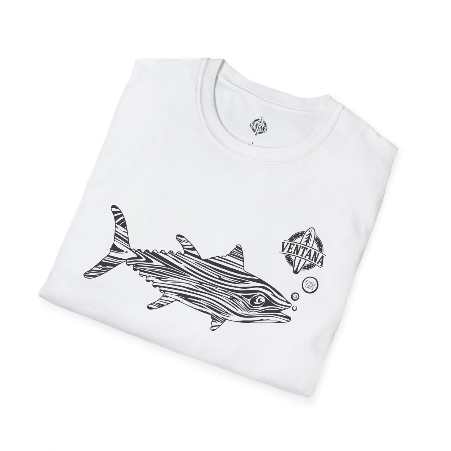 Ventana Wooden Tuna Unisex - Soft Style U.S. Cotton T-Shirt