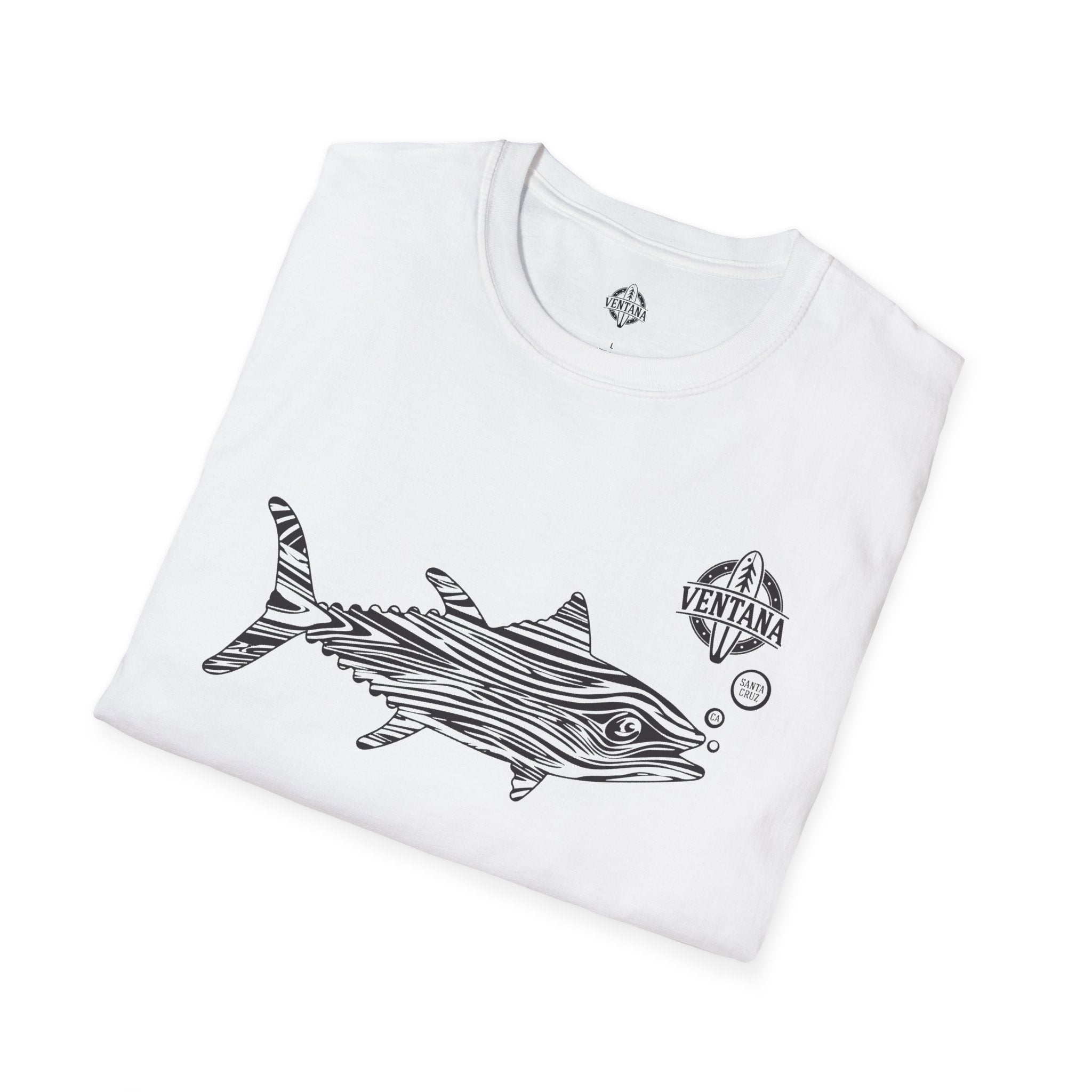 Ventana Wooden Tuna Unisex - Soft Style U.S. Cotton T-Shirt