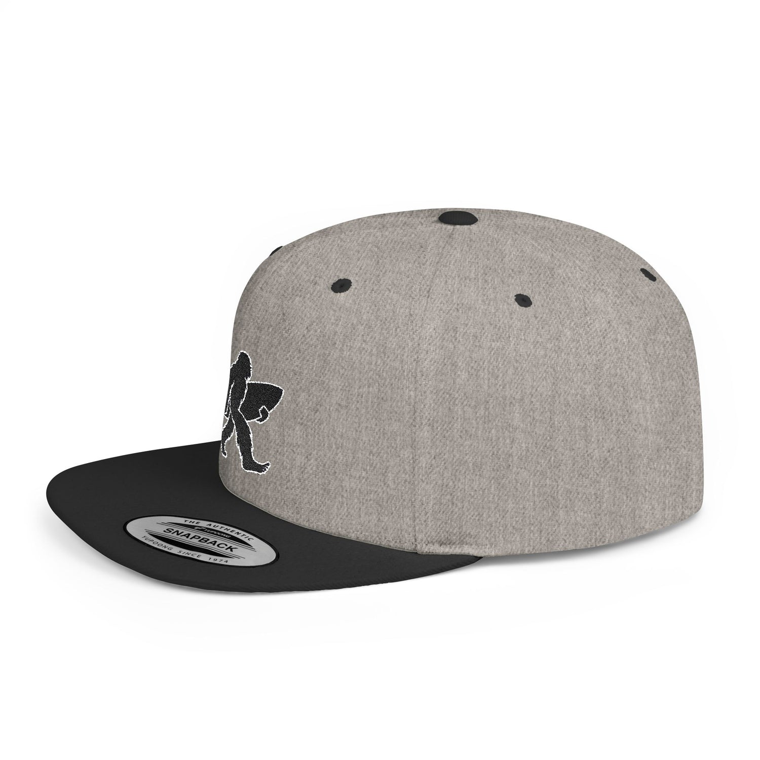 Ventana Surfsquatch Embroidered Flat Bill Snapback Hat