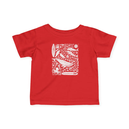 Ventana Marine Life by Lili Arnold - Infant 100% Cotton T-Shirt