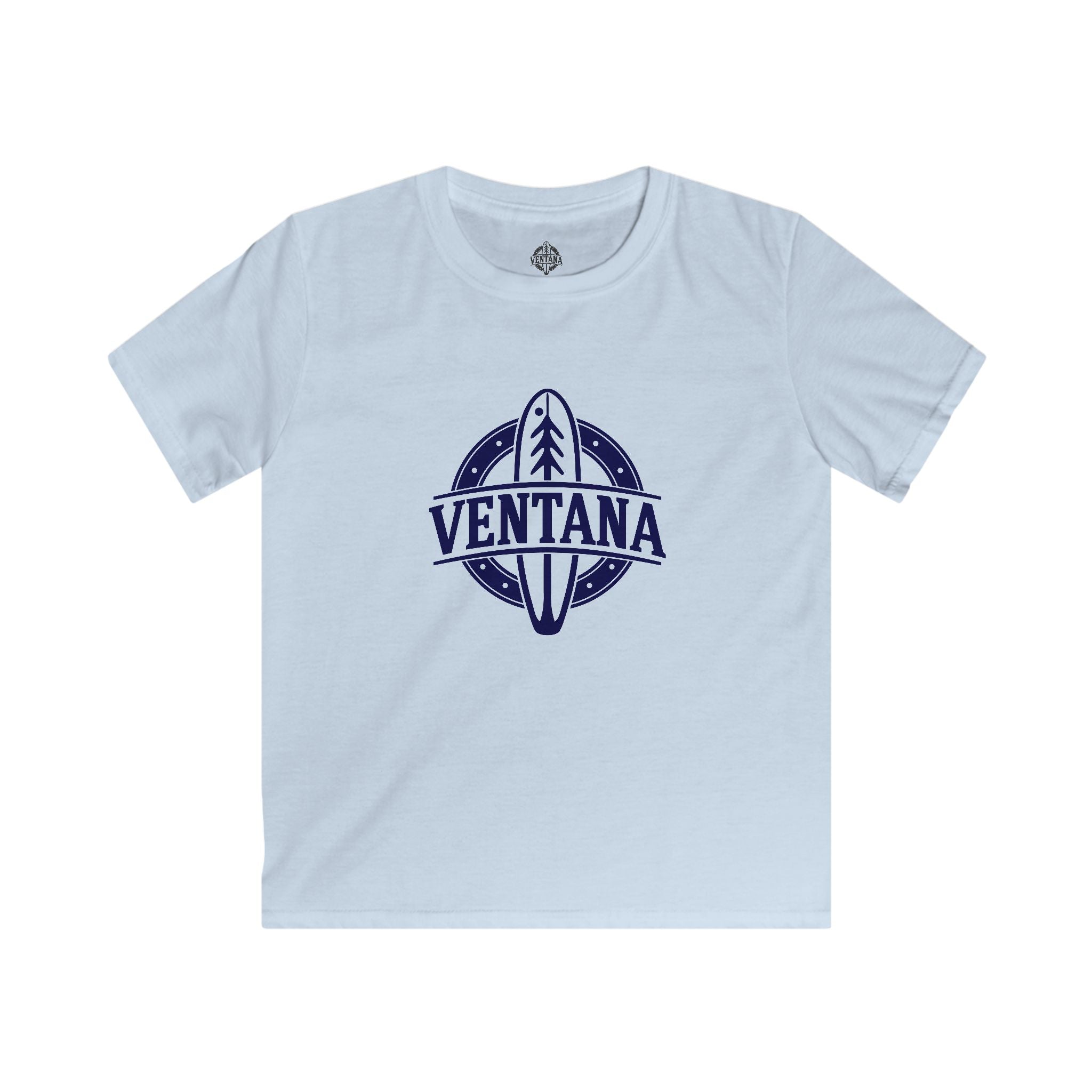 Ventana Treefish Logo Kids - Soft Style U.S. Cotton T-Shirt