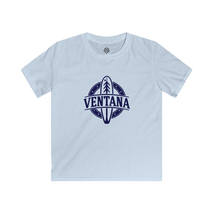 Ventana Treefish Logo Kids - Soft Style U.S. Cotton T-Shirt