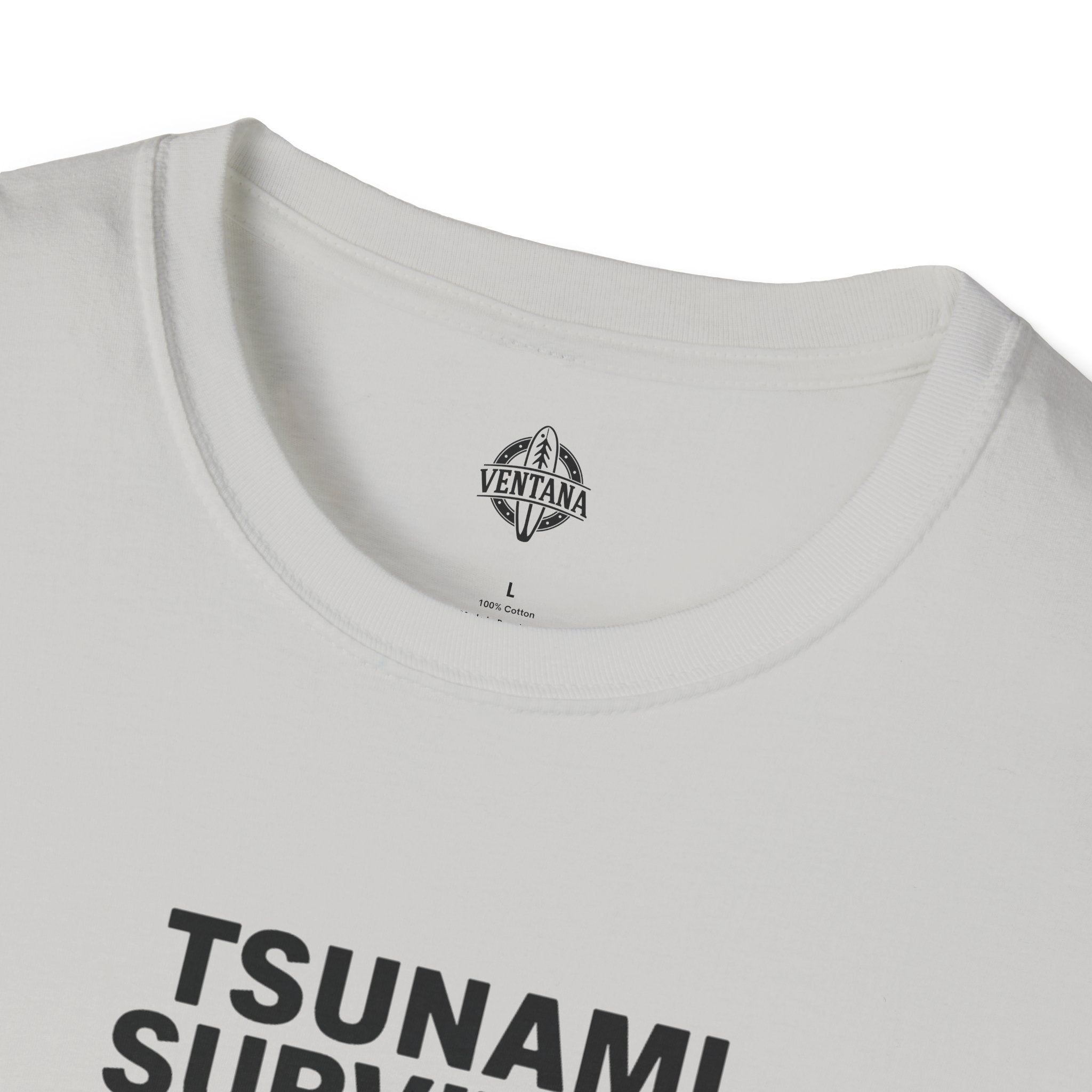 Tsunami Survivor Unisex - Soft Style U.S. Cotton T-Shirt
