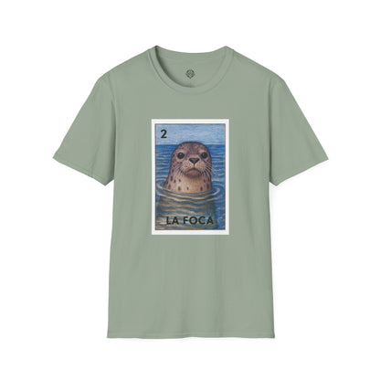 Seal Lotería Unisex - Soft Style U.S. Cotton T-Shirt