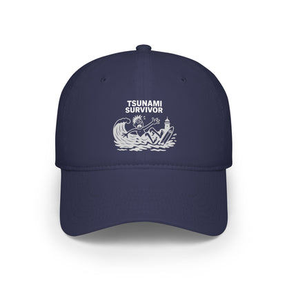 Tsunami Survivor - 100% Cotton Baseball Cap