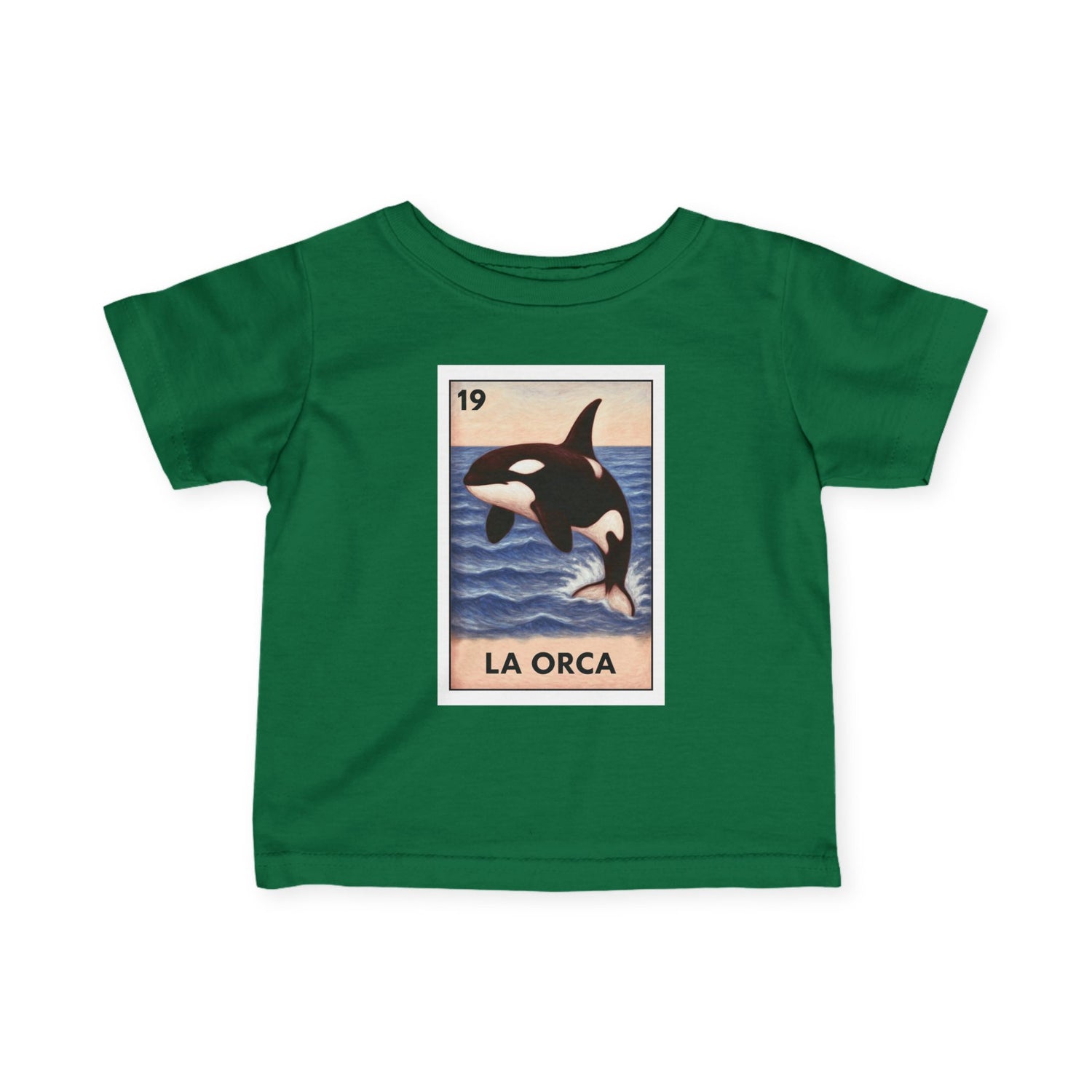 Orca Lotería - Infant 100% Cotton T-Shirt (La Orca)