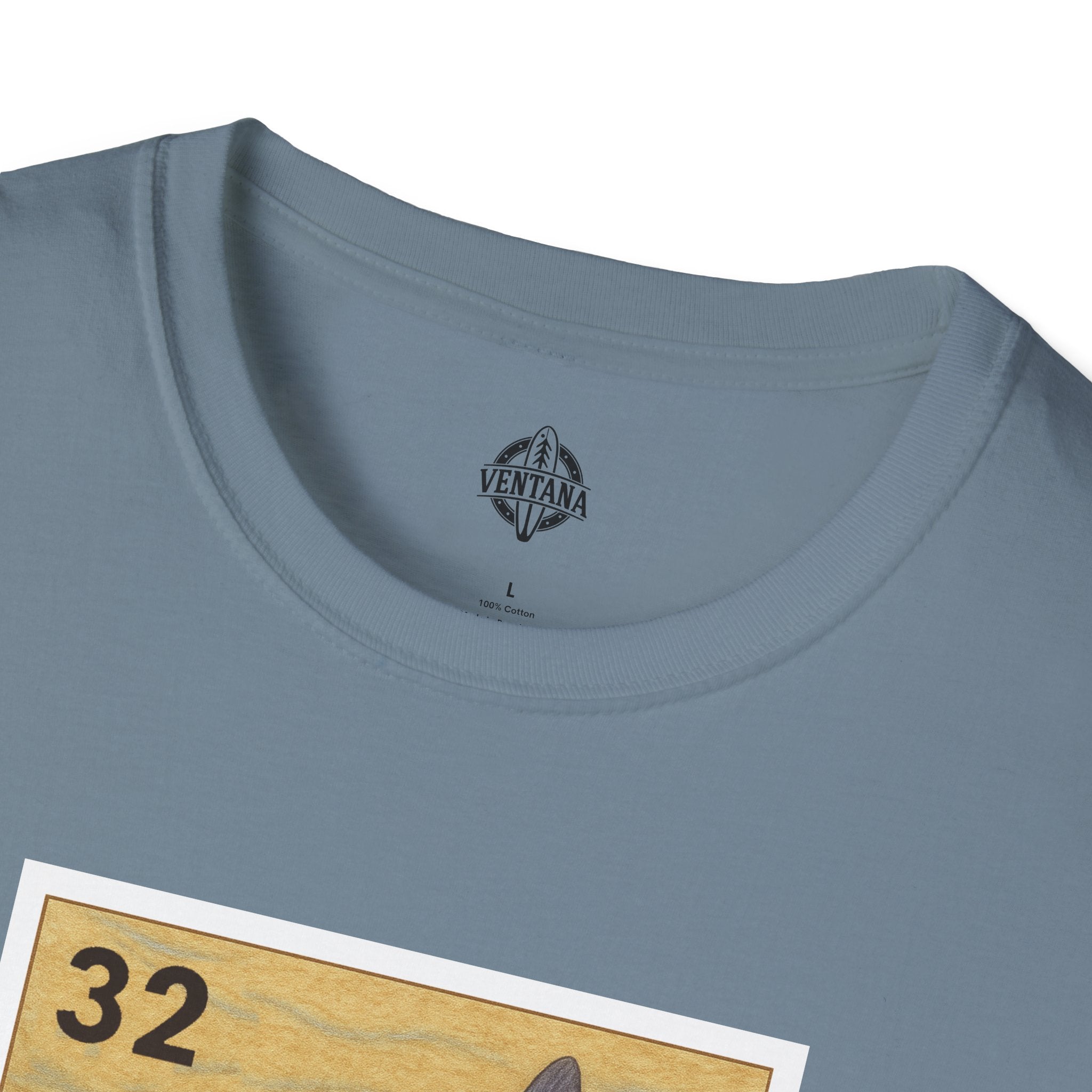 Sunfish Lotería Unisex - Soft Style U.S. Cotton T-Shirt (El Pez Luna)