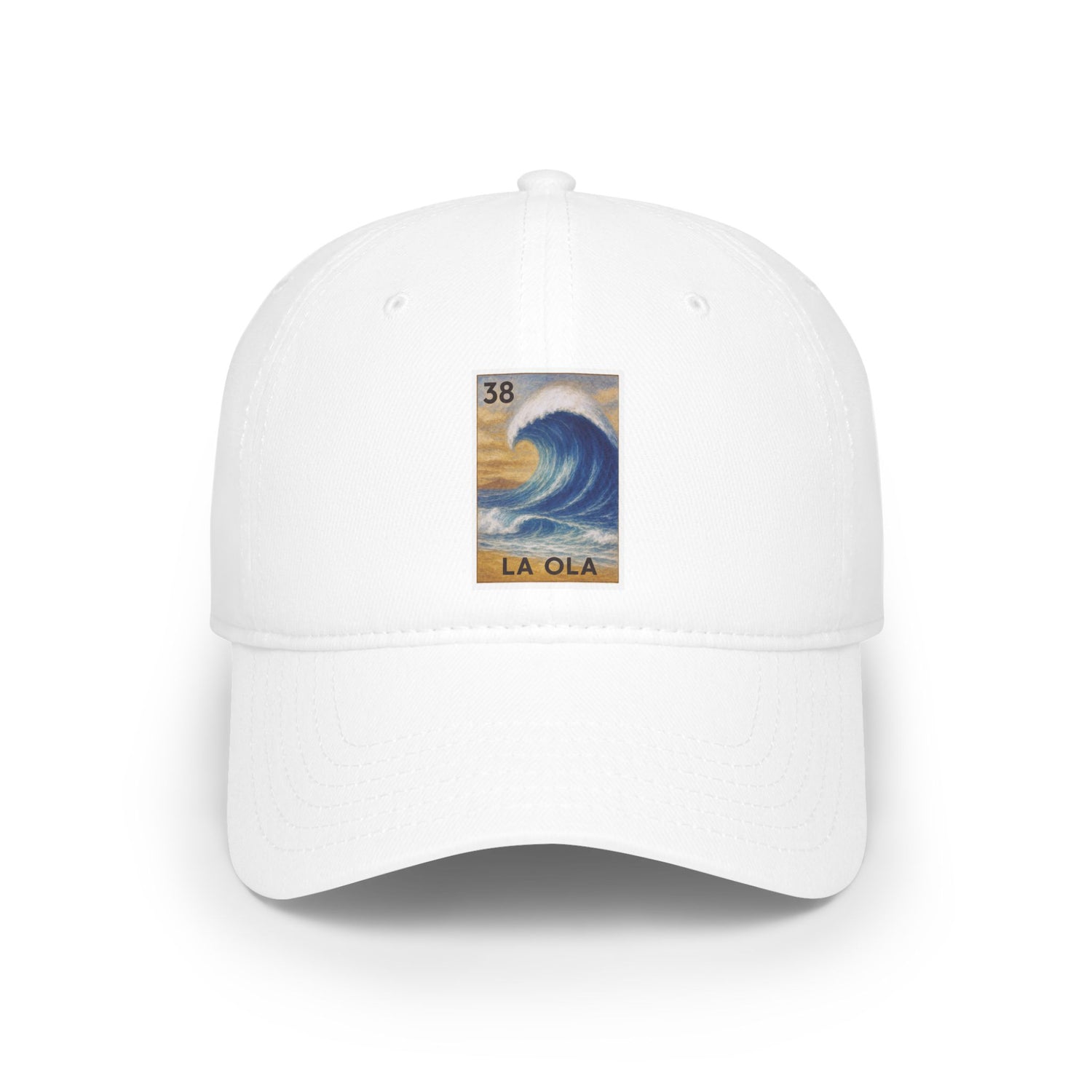 Wave Lotería Unisex - 100% Cotton Baseball Cap (La Ola)