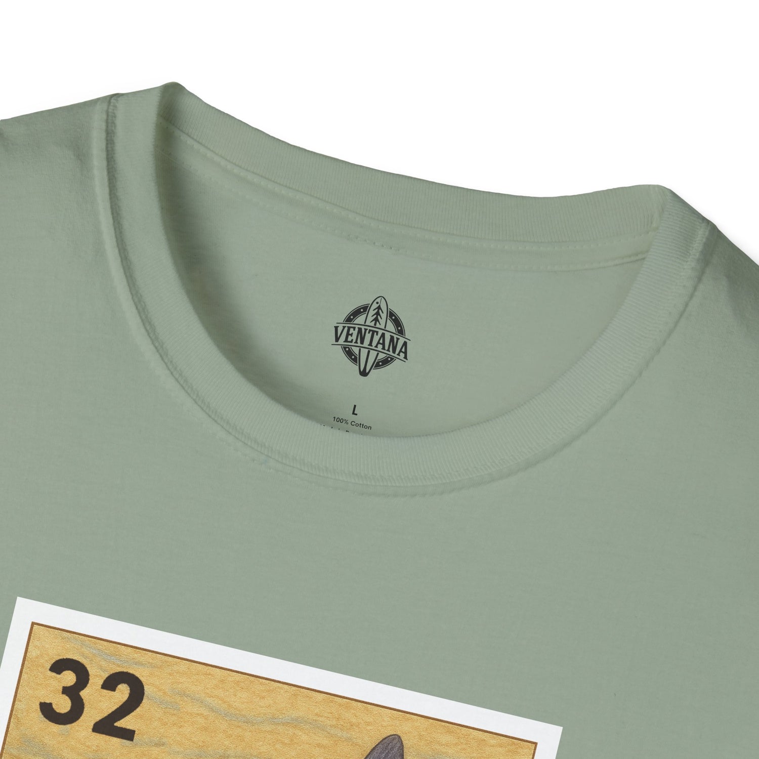 Sunfish Lotería Unisex - Soft Style U.S. Cotton T-Shirt (El Pez Luna)