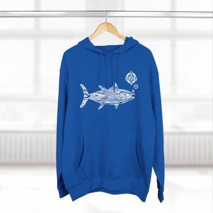 Ventana Wooden Tuna Unisex - Pull-Over Cotton Blend Fleece Hoodie