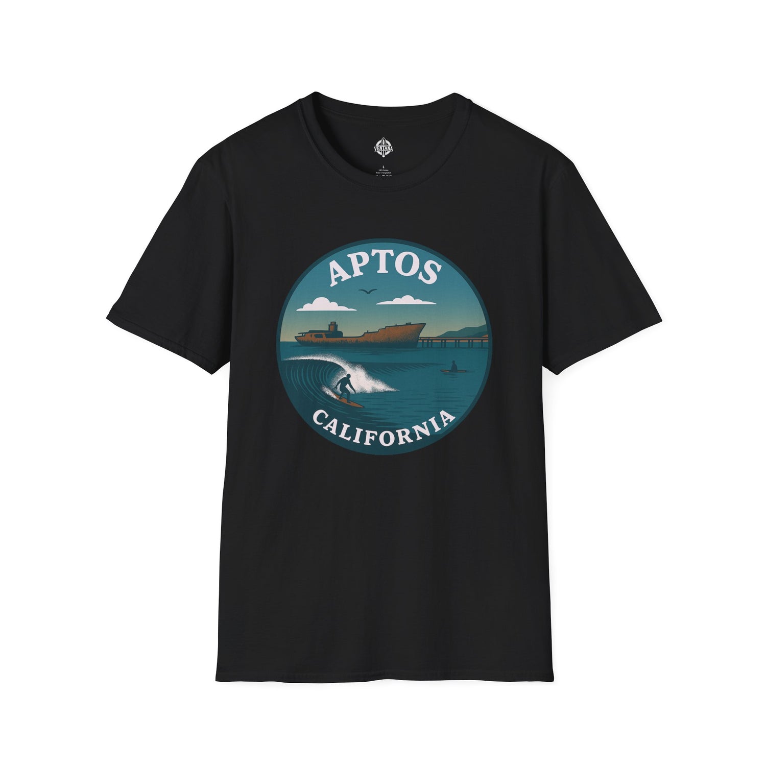 Aptos California Classic Unisex - U.S. Cotton T-Shirt