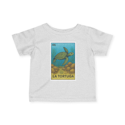 Turtle Lotería - Infant 100% Cotton T-Shirt (La Tortuga)