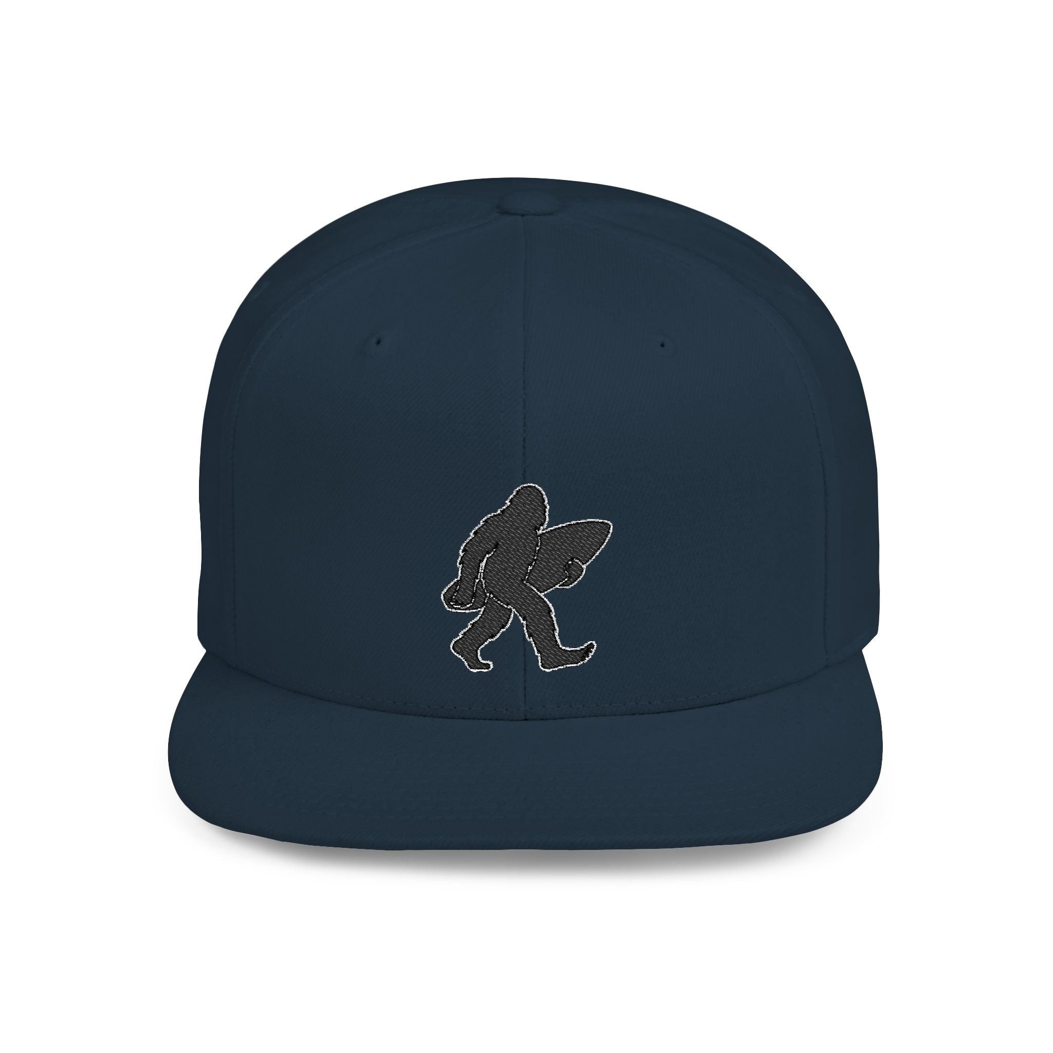 Ventana Surfsquatch Embroidered Flat Bill Snapback Hat