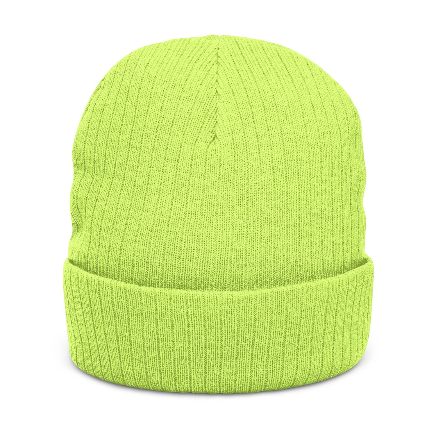 Aptos Junior High Surf Team - Embroidered Unisex Ribbed Knit Beanie with Recycled Polyester