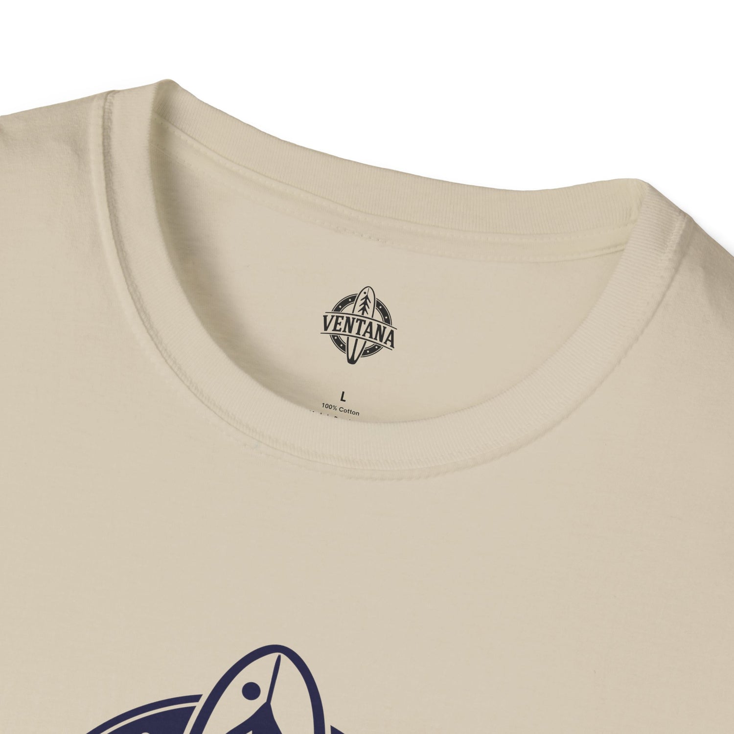 Ventana Treefish Logo Unisex - Soft Style U.S. Cotton T-Shirt