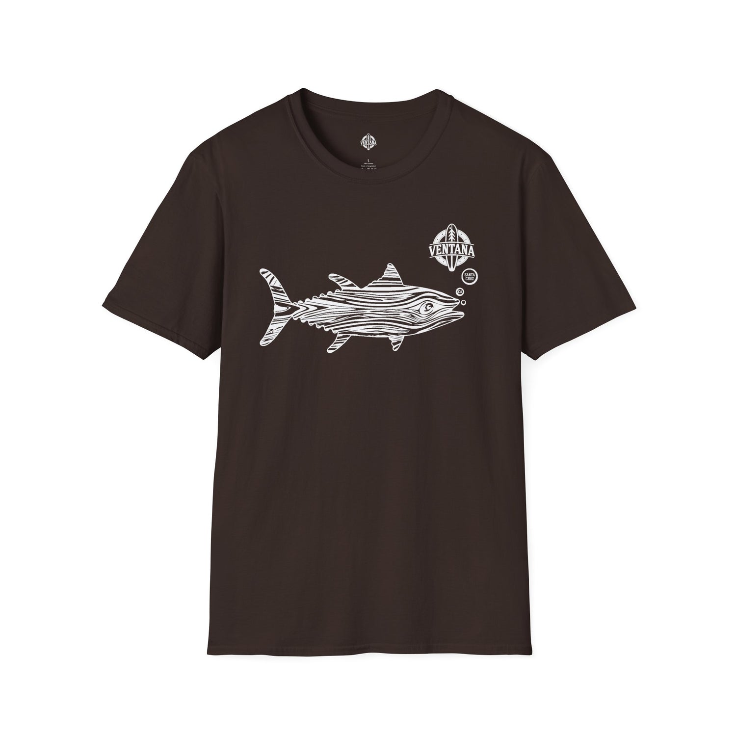 Ventana Wooden Tuna Unisex - Soft Style U.S. Cotton T-Shirt