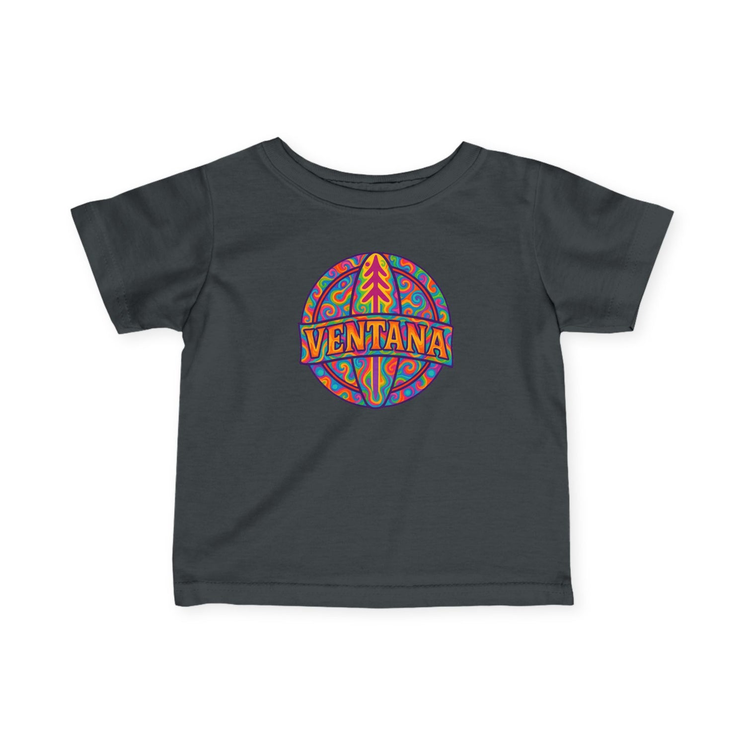 Ventana Psychedelic Treefish Logo - Infant 100% Cotton T-Shirt