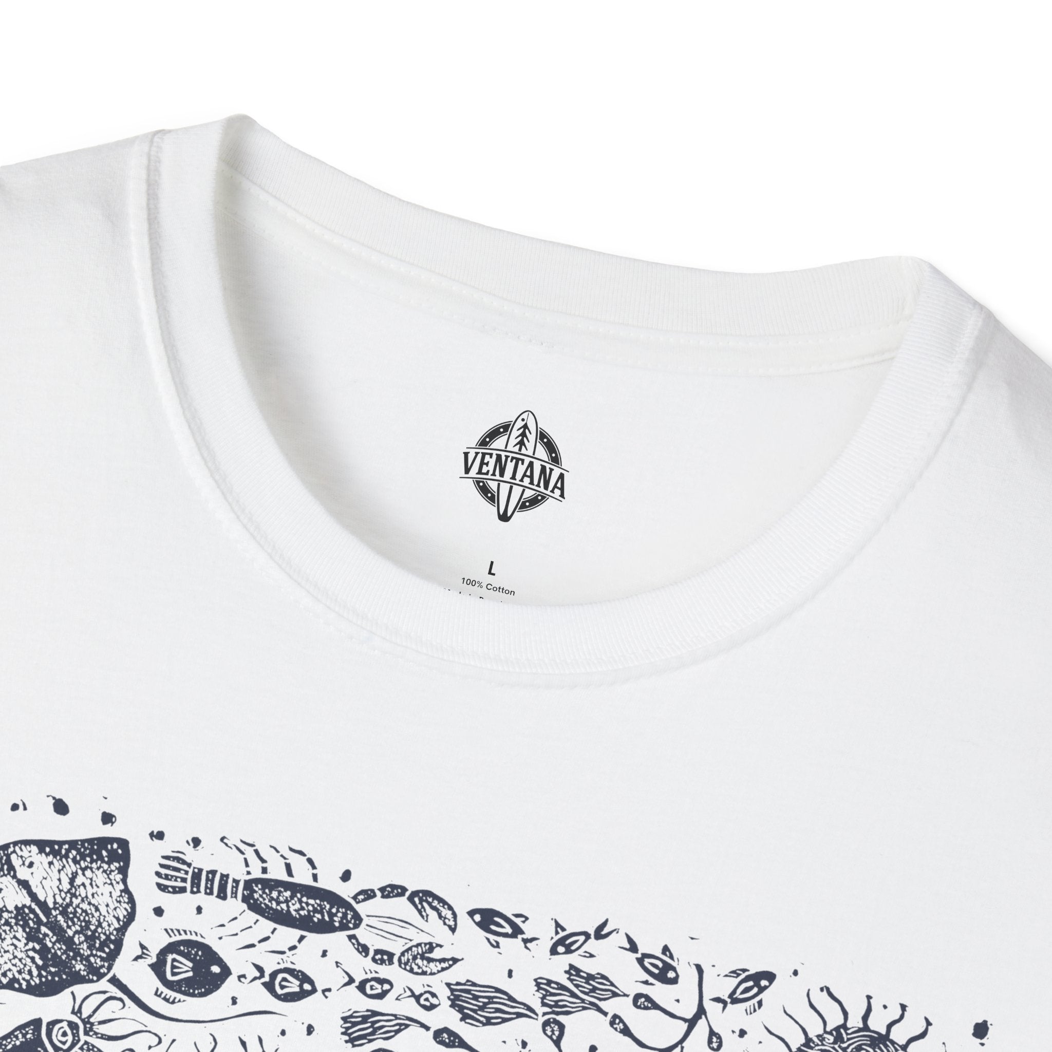 Ventana Marine Life by Lili Arnold Unisex - Soft Style U.S. Cotton T-Shirt