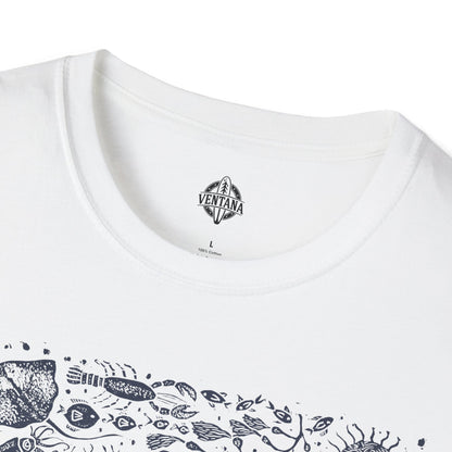 Ventana Marine Life by Lili Arnold Unisex - Soft Style U.S. Cotton T-Shirt