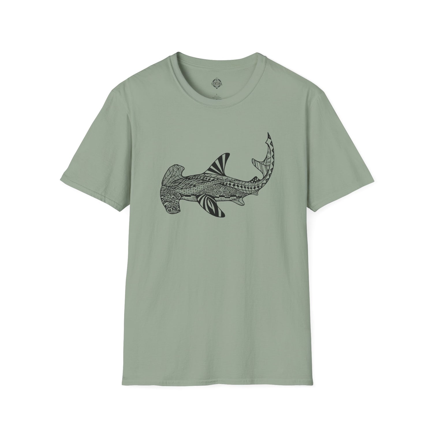 Ventangle Hammerhead Unisex - Soft Style U.S. Cotton T-Shirt