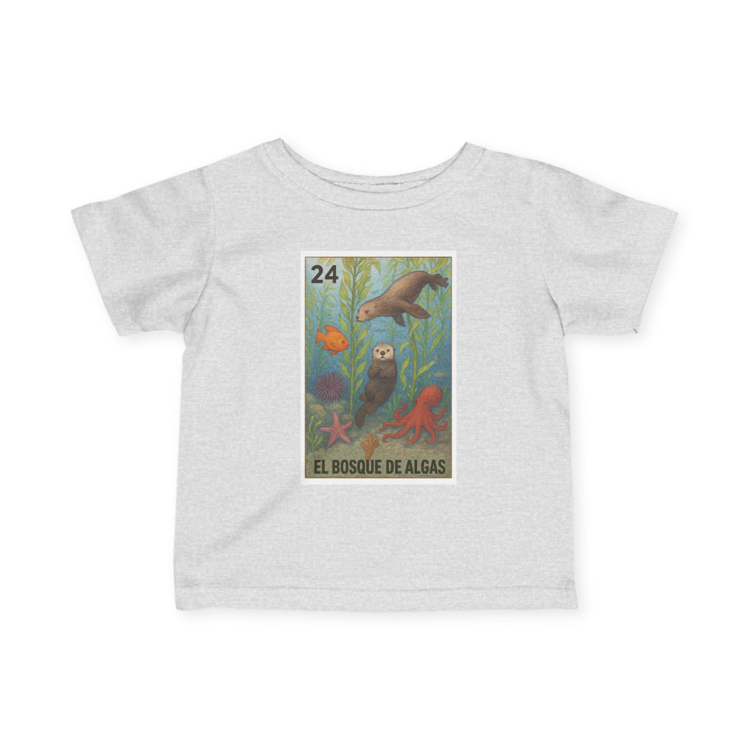 Kelp Forest Lotería - Infant 100% Cotton T-Shirt (El Bosque de Algas)