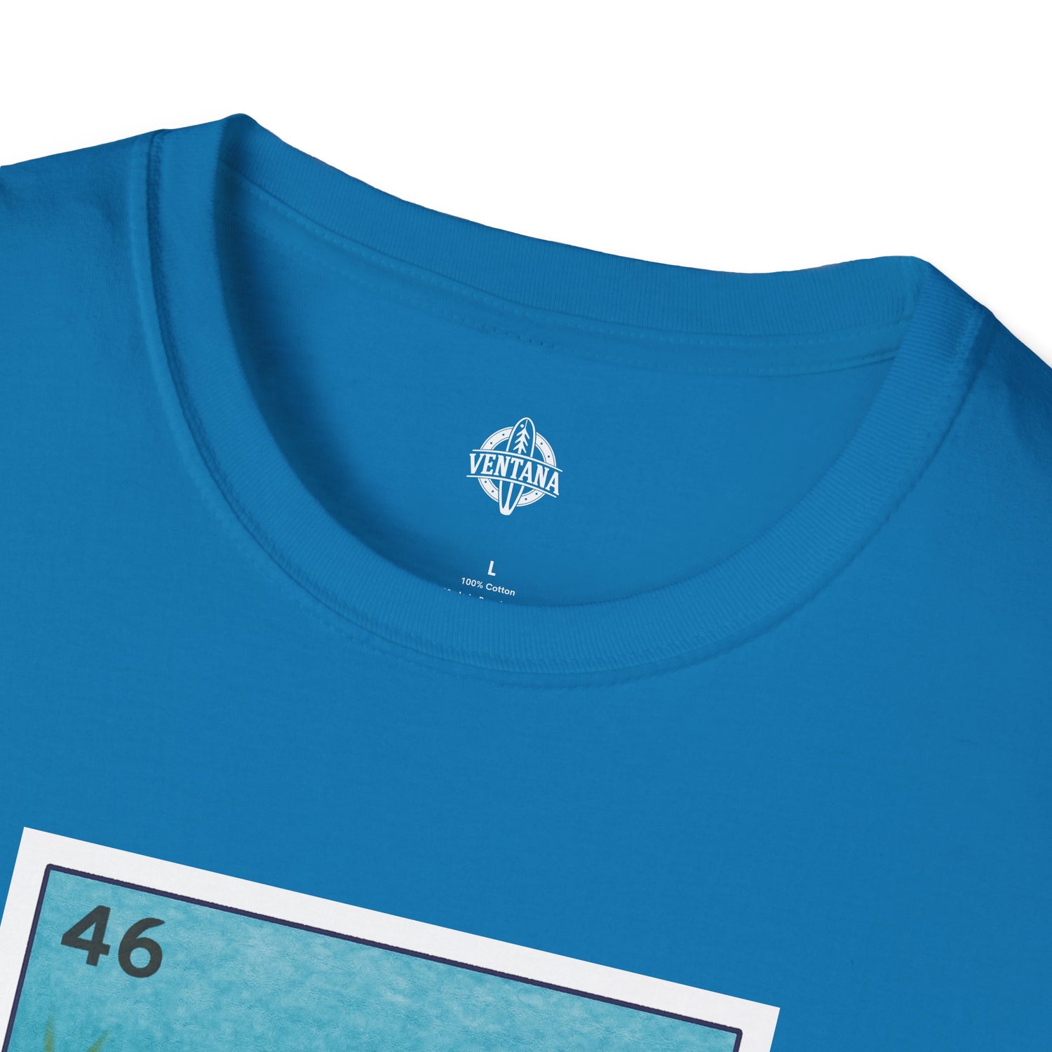 Turtle Lotería Unisex - Soft Style U.S. Cotton T-Shirt (La Tortuga)