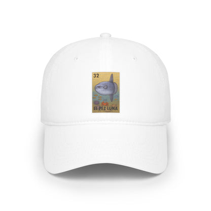 Sunfish Lotería Unisex - 100% Cotton Baseball Cap (El Pez Luna)