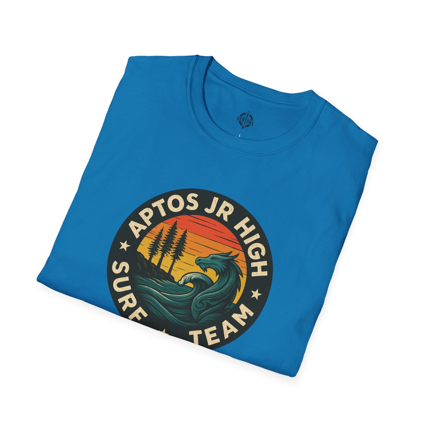 Aptos Junior High Surf Team Unisex - U.S. Cotton T-Shirt