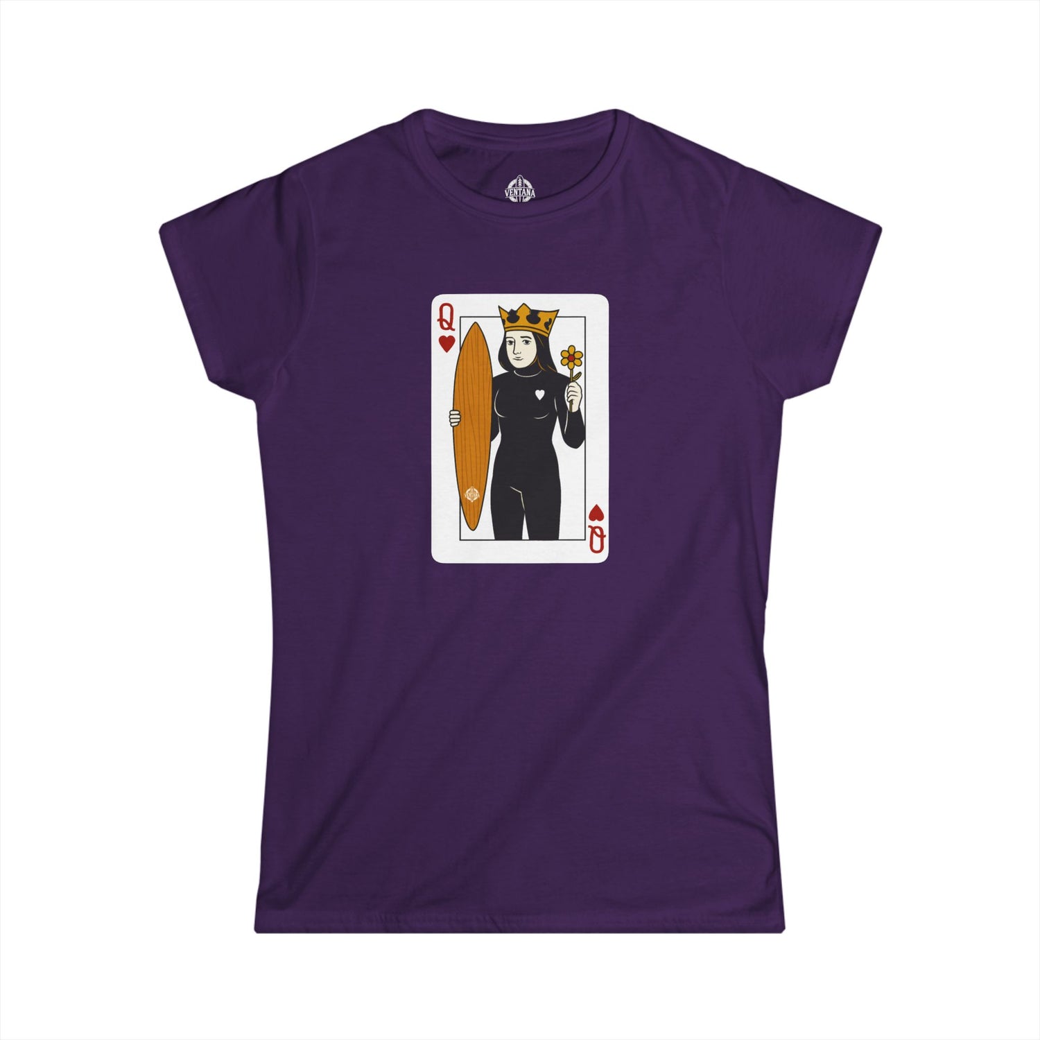 Queen of Hearts Surfer - Women&