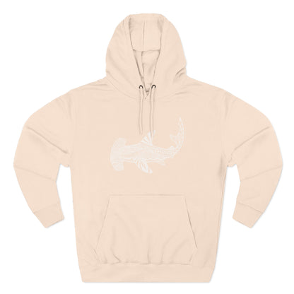 Ventangle Hammerhead Unisex - Pull-Over Cotton Blend Fleece Hoodie