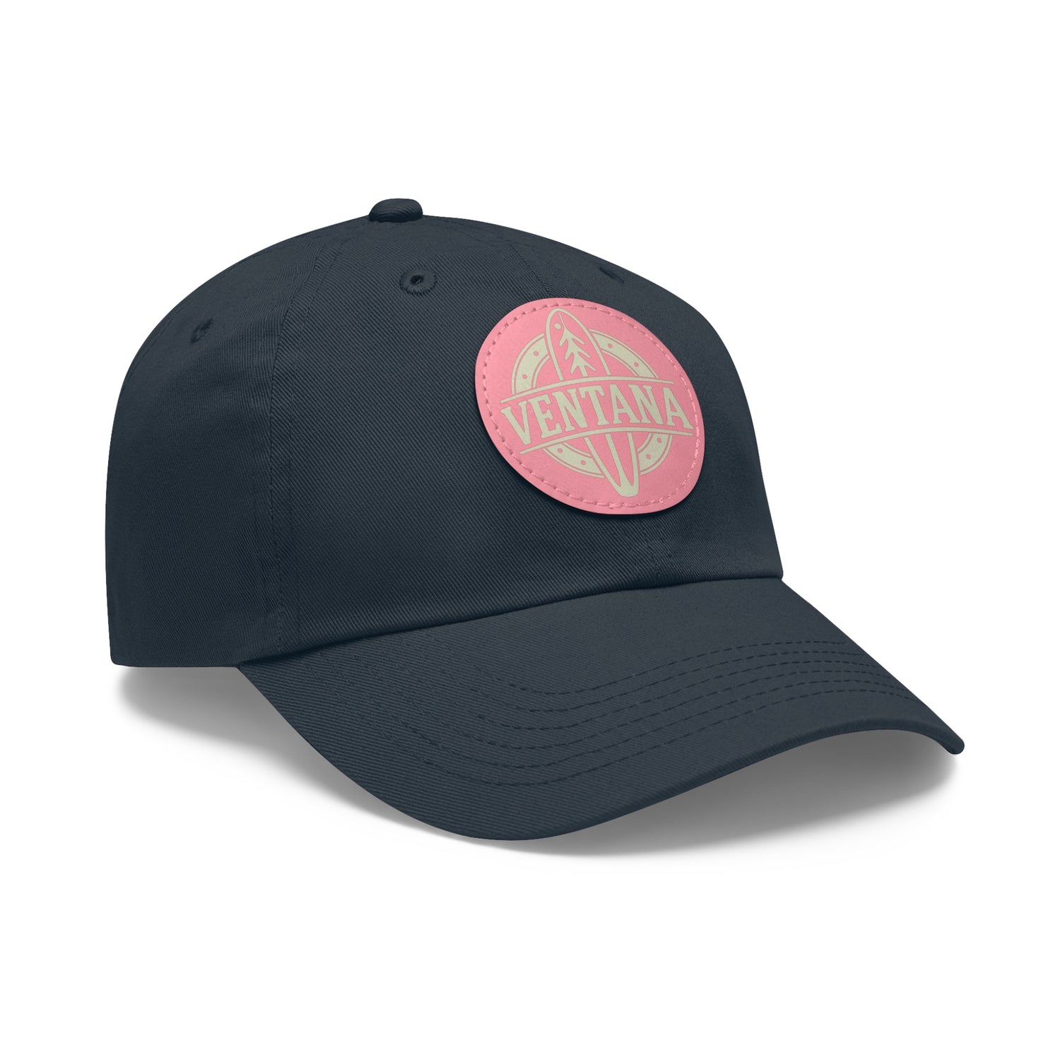Ventana Treefish Logo Vegan Leather Patch Hat