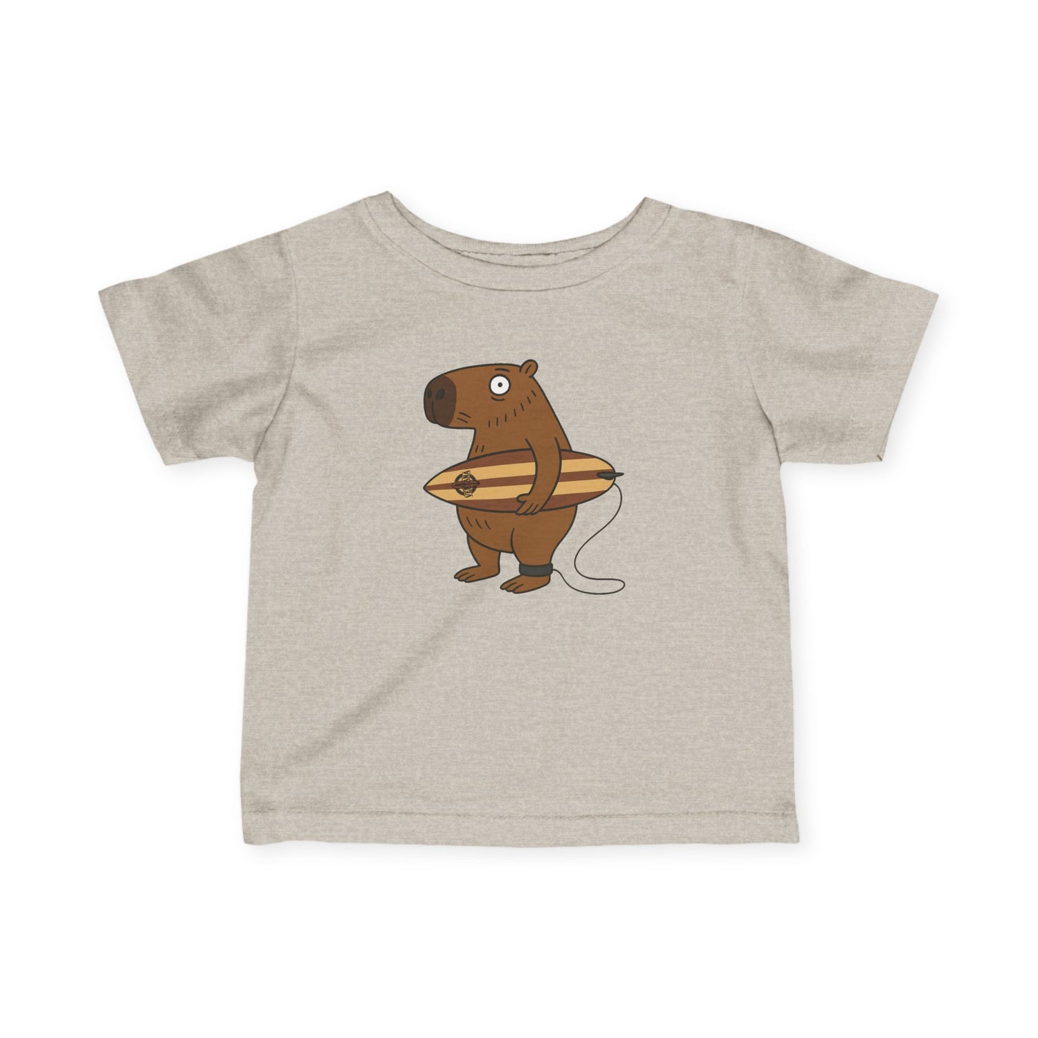 Capybara Surfer - Infant 100% Cotton T-Shirt