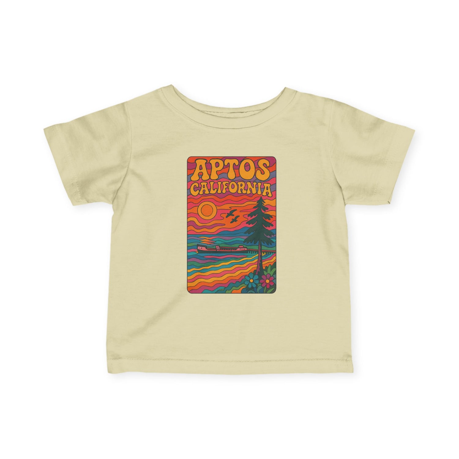 Aptos California Psychedelic - Infant 100% Cotton T-Shirt