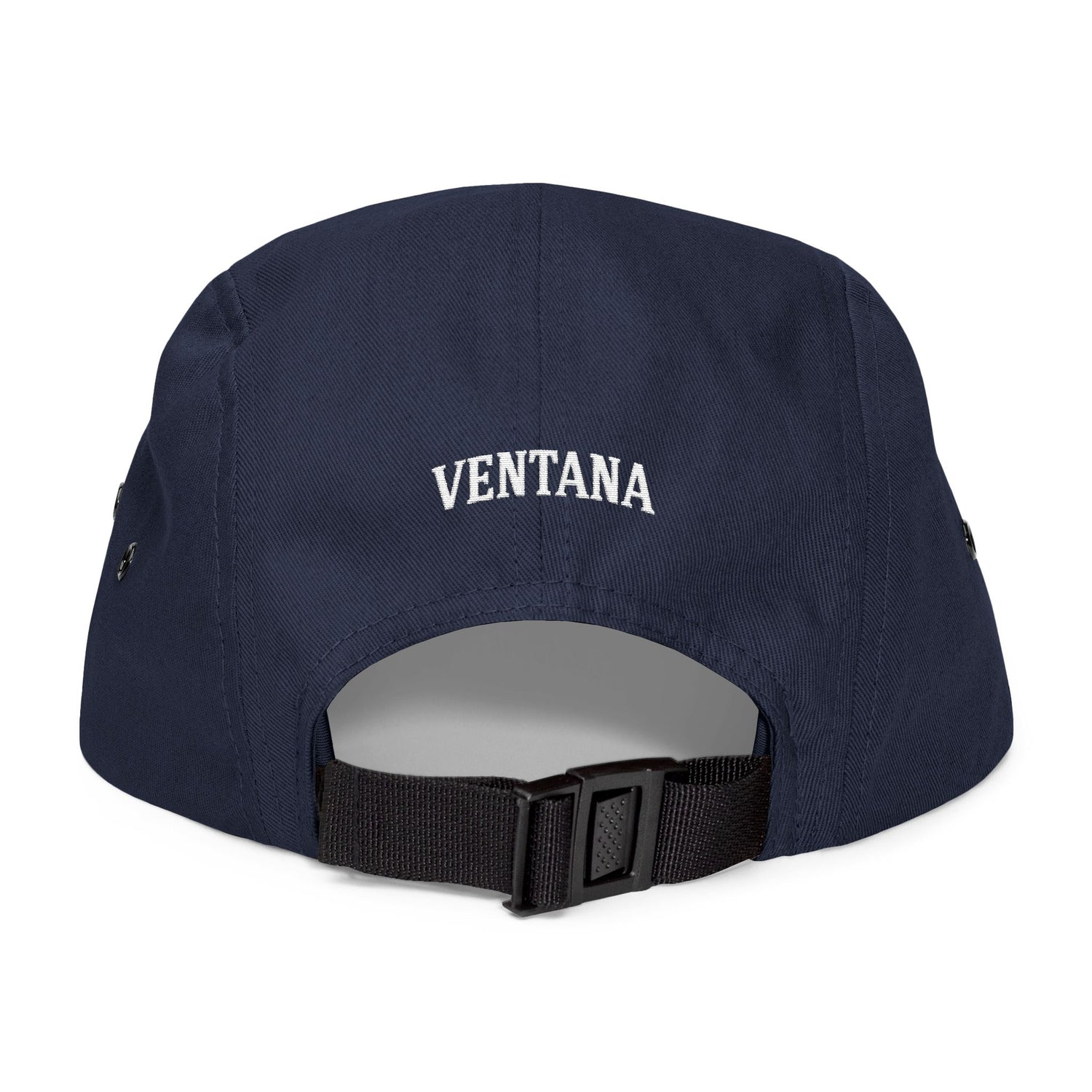 Ventana Three Board Embroidered 5 Panel Cap - 100% Cotton