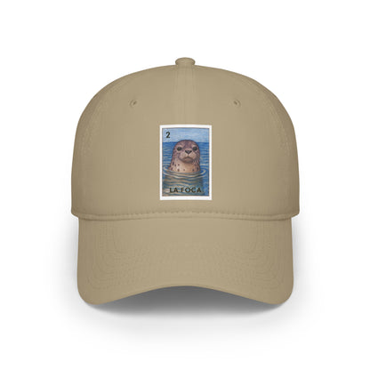 Seal Lotería Unisex - 100% Cotton Baseball Cap (La Foca)