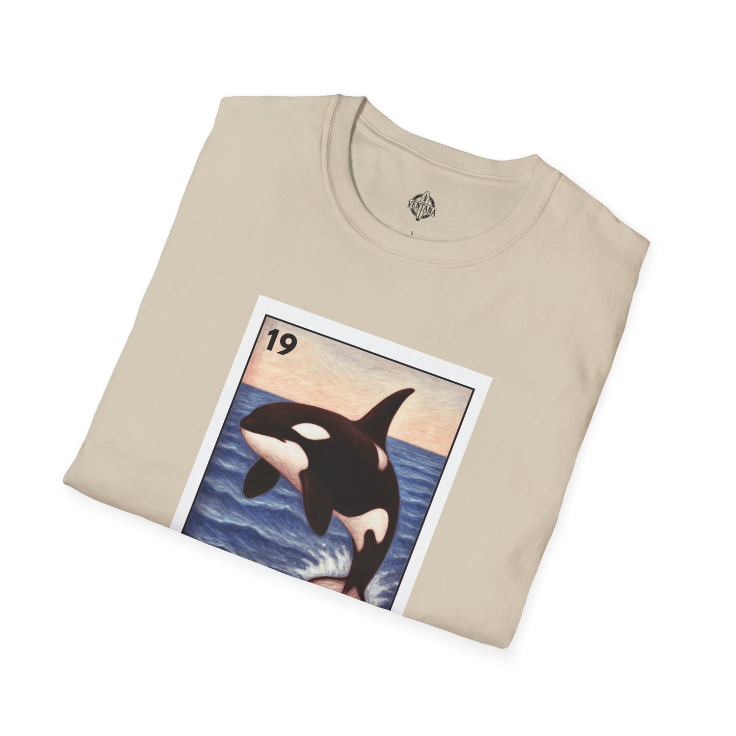 Orca Lotería Unisex - Soft Style U.S. Cotton T-Shirt (La Orca)