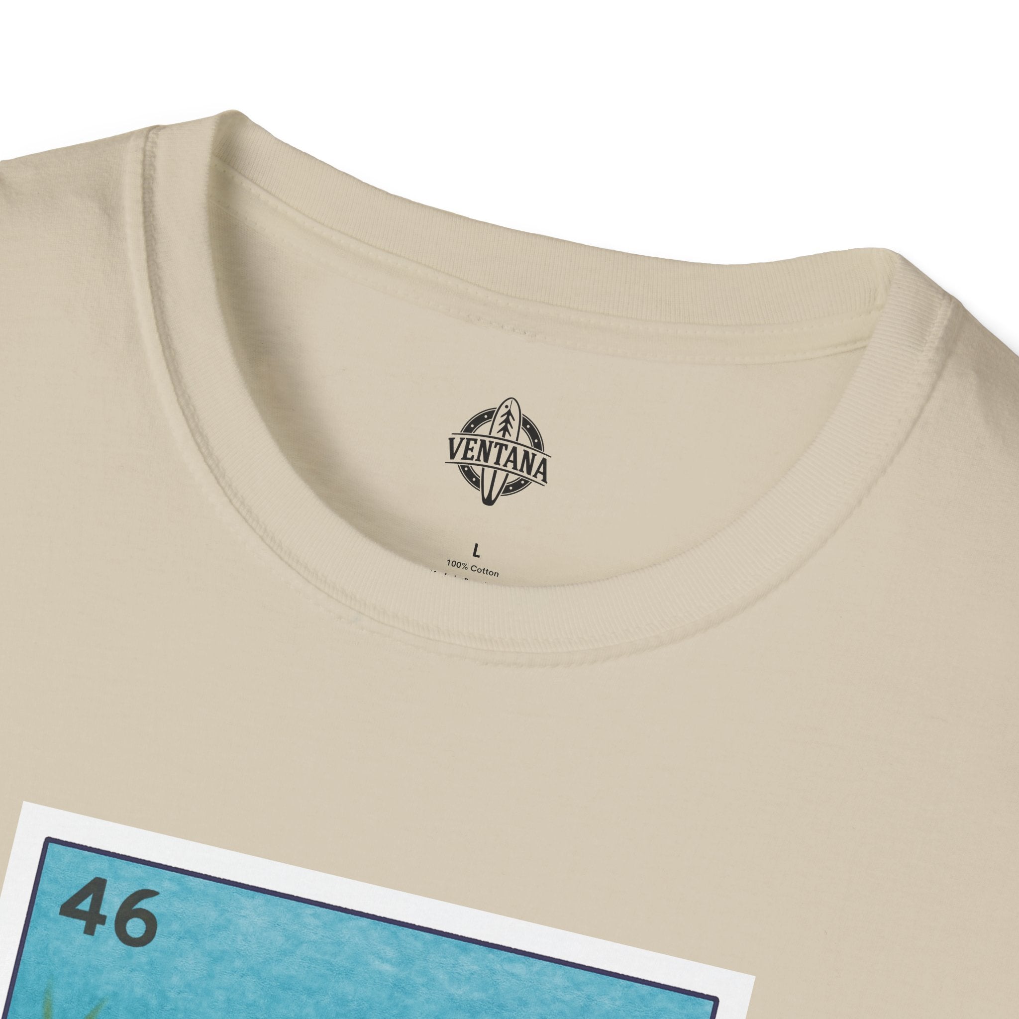 Turtle Lotería Unisex - Soft Style U.S. Cotton T-Shirt (La Tortuga)