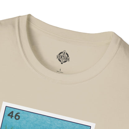 Turtle Lotería Unisex - Soft Style U.S. Cotton T-Shirt (La Tortuga)