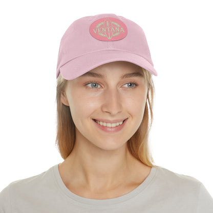 Ventana Treefish Logo Vegan Leather Patch Hat