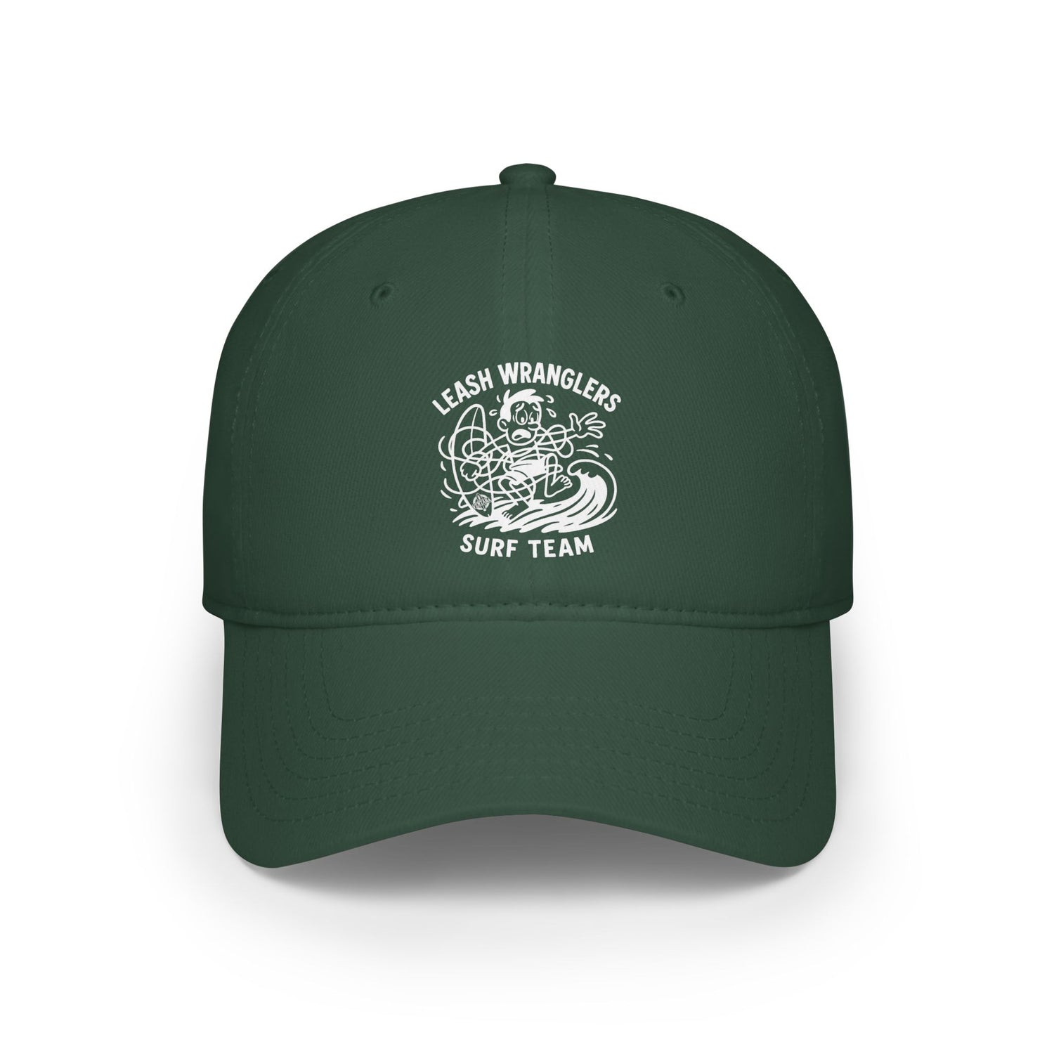 Leash Wranglers Surf Team Unisex - 100% Cotton Baseball Cap