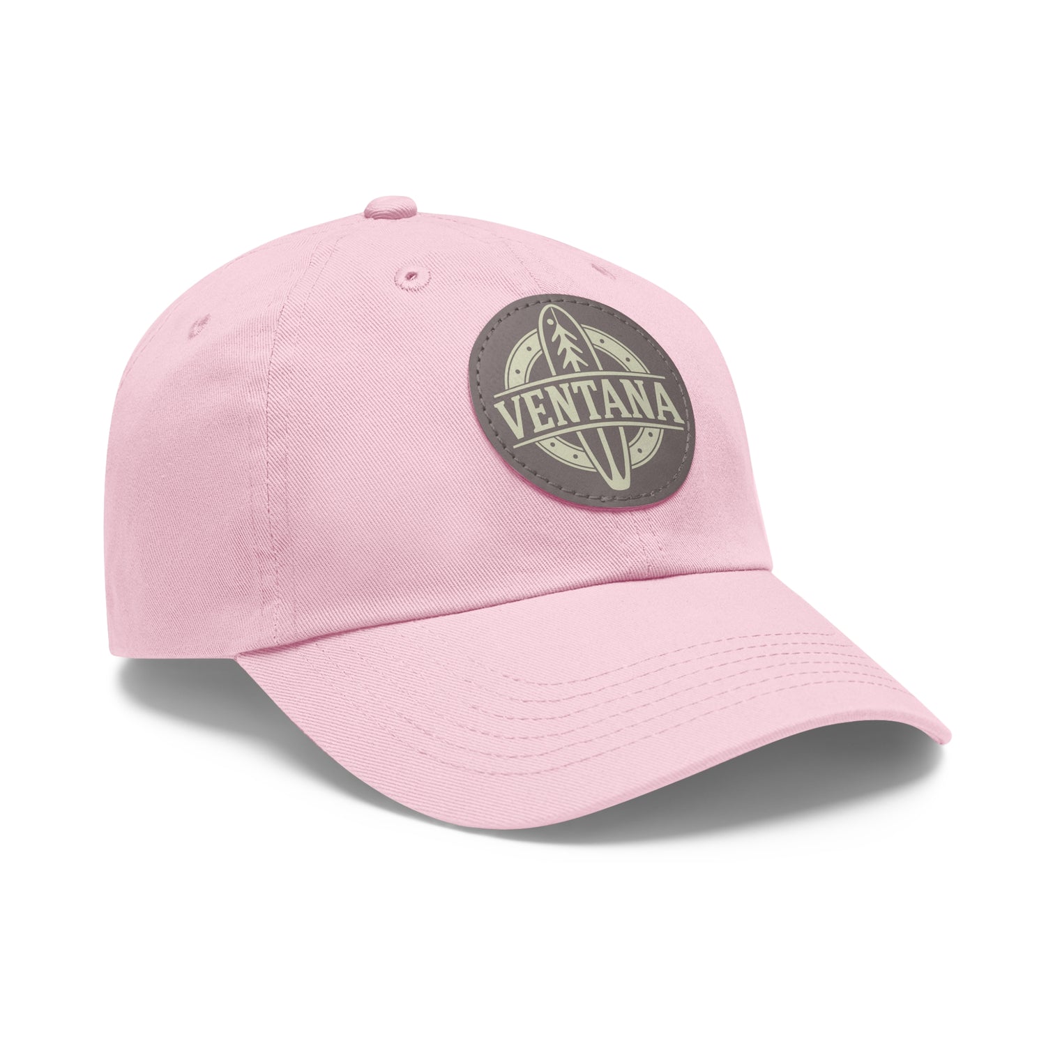 Ventana Treefish Logo Vegan Leather Patch Hat