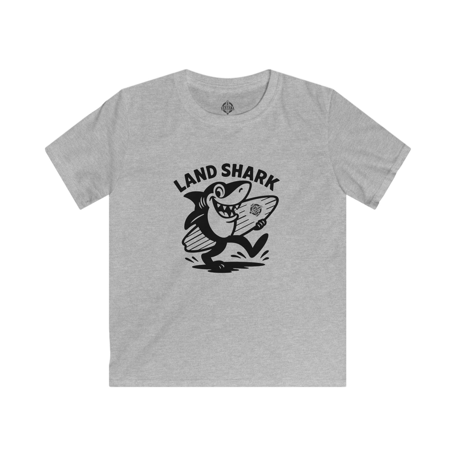 Land Shark Kids - Soft Style U.S. Cotton T-Shirt