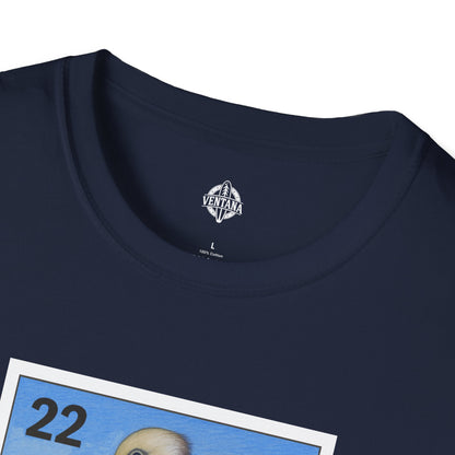 Pelican Lotería Unisex - Soft Style U.S. Cotton T-Shirt (El Pelícano)