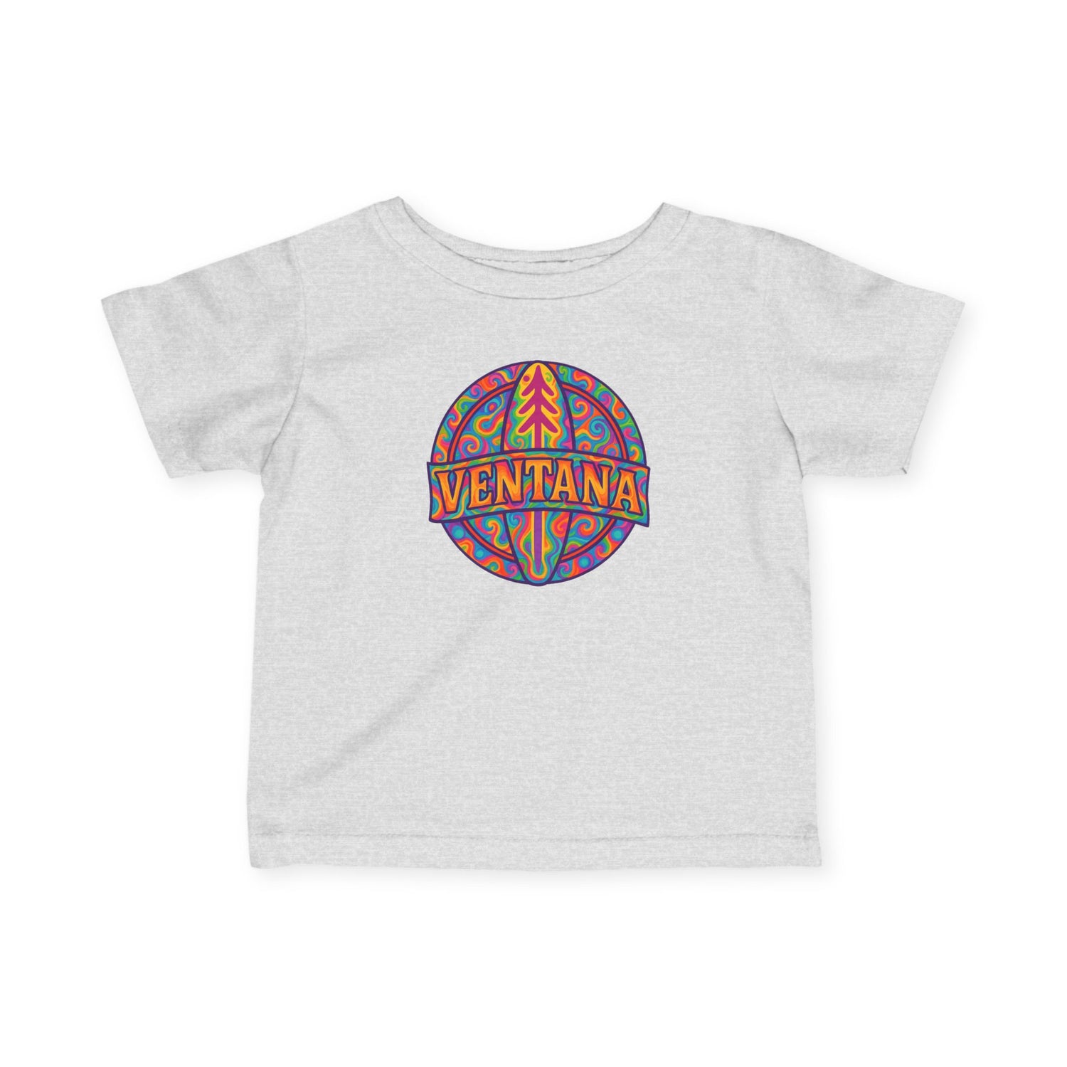 Ventana Psychedelic Treefish Logo - Infant 100% Cotton T-Shirt